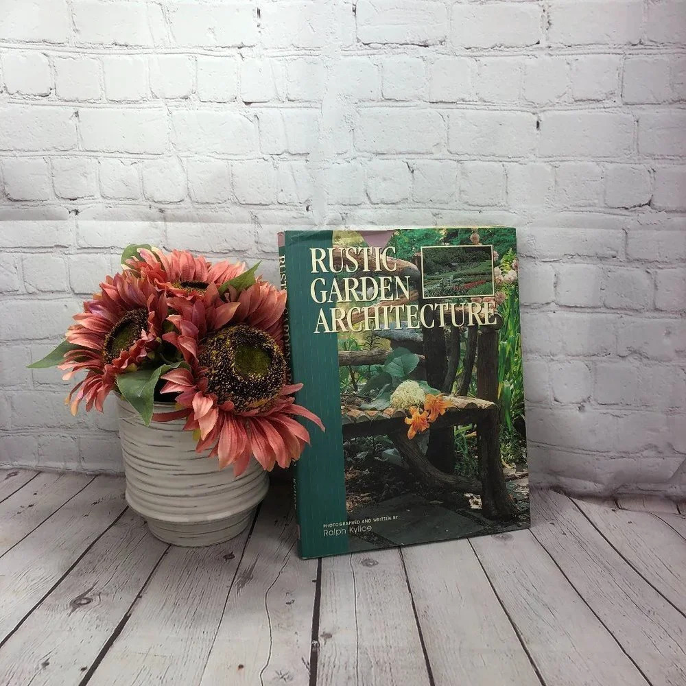 vintage rustic garden architecture book 1997